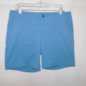 Royal Robbins Womens 10 Discovery III Blue Outdoor Hiking Shorts 7" inseam